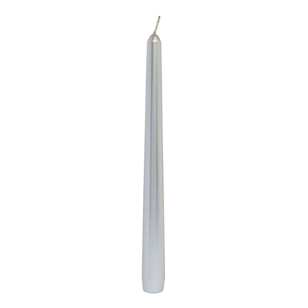 METALLIC SILVER CANDLE