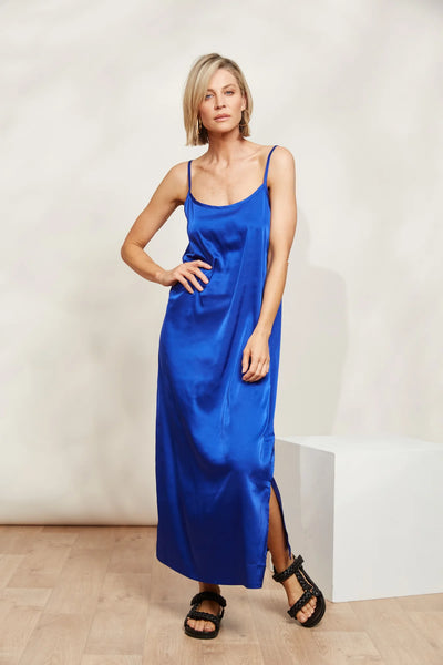 ELYSIAN TANK MAXI - COBALT