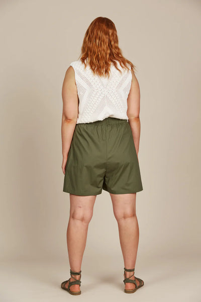 REMI SHORT- OLIVE