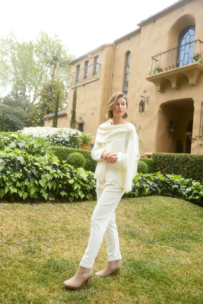 SELENE CAPE- IVORY