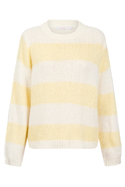 Pallas Stripe Jumper - Butter
