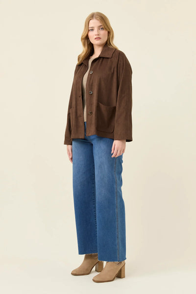 LENNON JACKET- CHOCOLATE