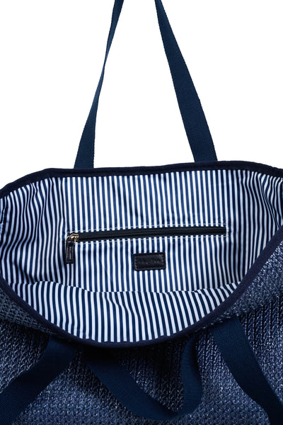 ARTEMIS BEACH BAG - INDIGO