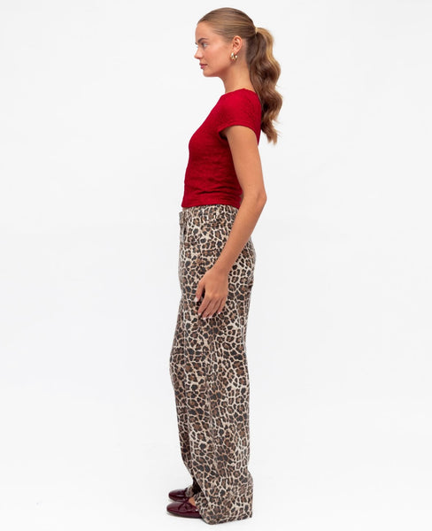 LEOPARD JEANS