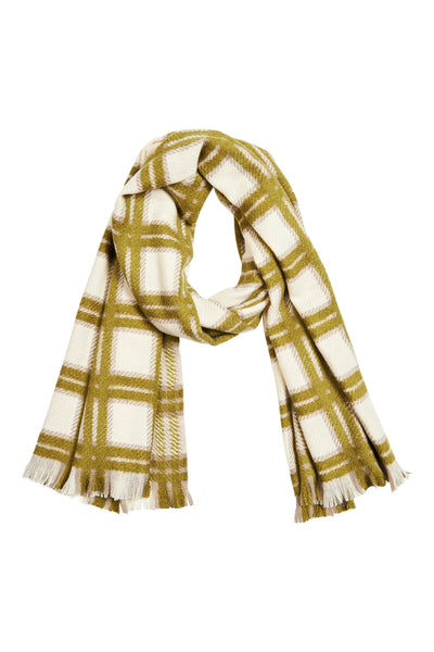 AMAN SCARF - CHARTREUSE