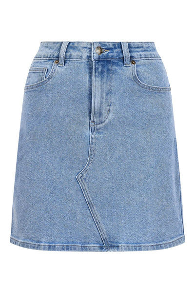 MARGOT DENIM SKIRT- STELLAR