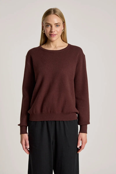 ZALA JUMPER - MAHOGANY