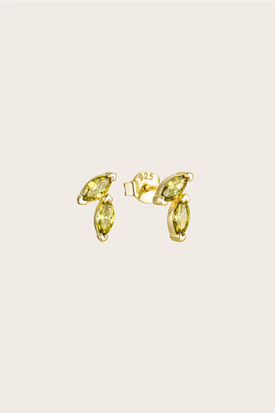 Flourish Studs - Gold