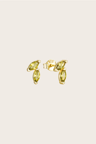 Flourish Studs - Gold