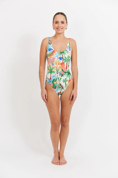 ISOLA ONE PIECE SWIMSUIT- CAPARI