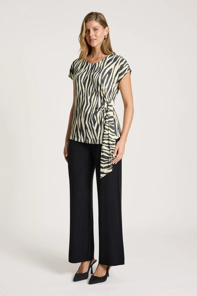 ARIA TIE TOP - SAVANNA