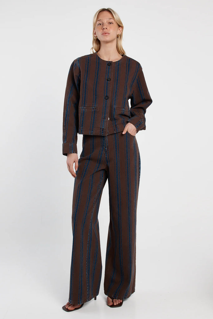 Maja Stripe Jean