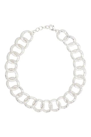 ESTEL CHOKER NECKLACE - SILVER
