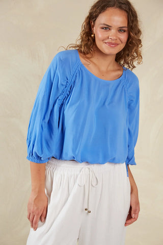 PALERMO DRAWSTRING TOP-