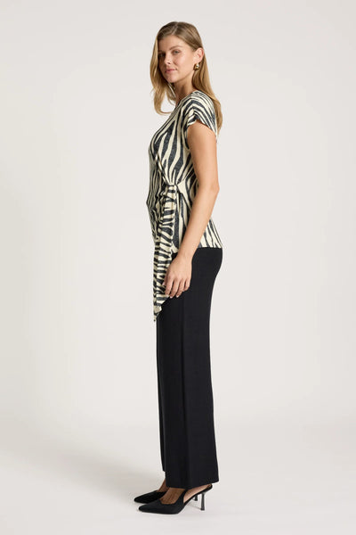 ARIA TIE TOP - SAVANNA