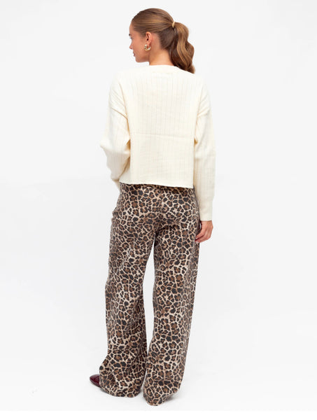 LEOPARD JEANS
