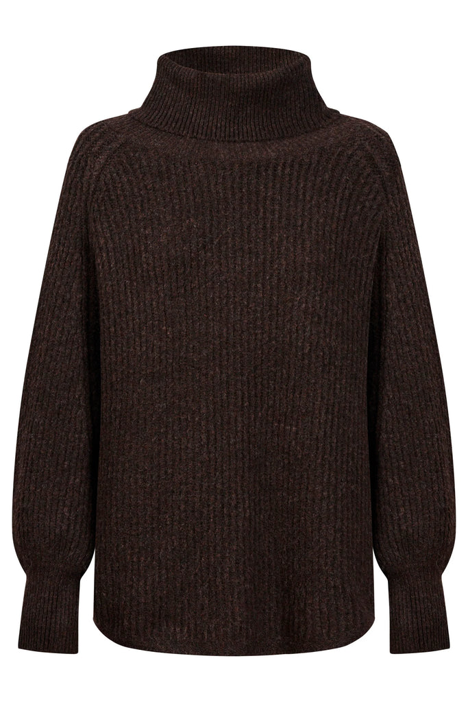 Miru Poncho - Chocolate