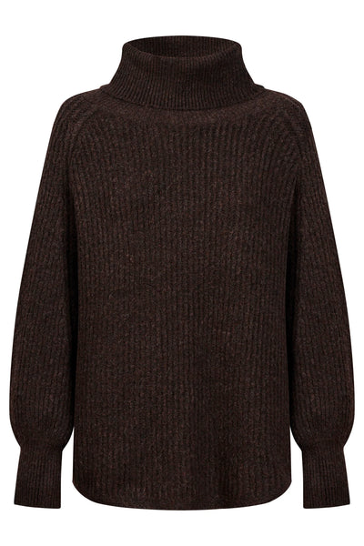 Miru Poncho - Chocolate