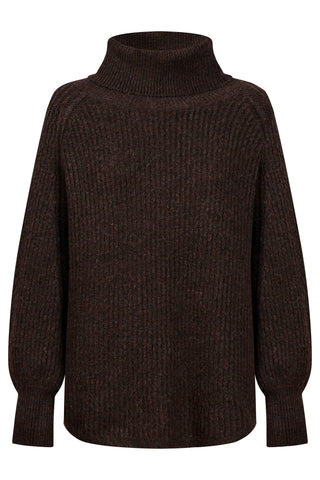 Miru Poncho - Chocolate