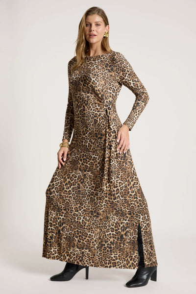 ARIA TIE MAXI DRESS - NOMAD