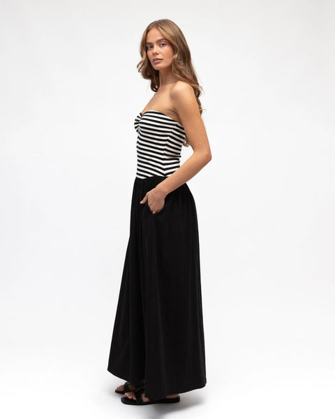 LUCIANA CONTRAST DRESS