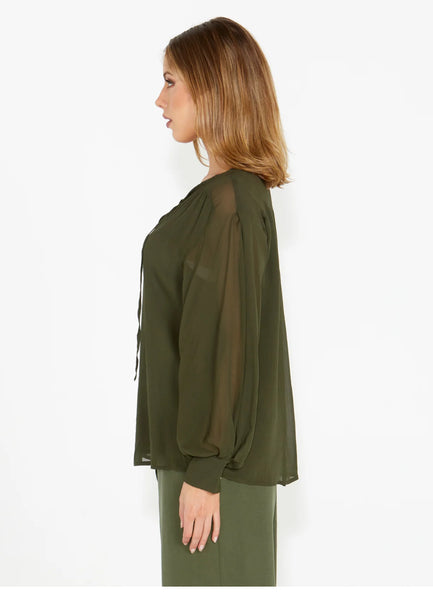 Honest Boho Blouse - Olive