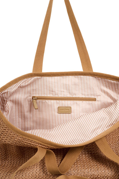 ARTEMIS BEACH BAG - TUSK