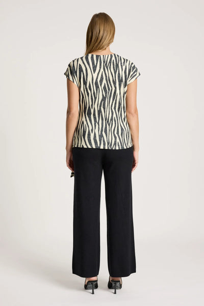 ARIA TIE TOP - SAVANNA