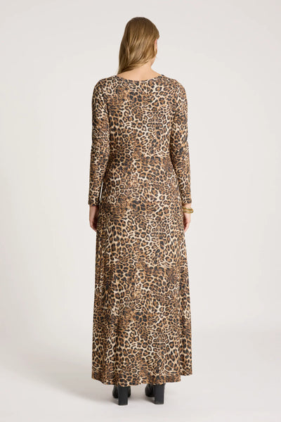 ARIA TIE MAXI DRESS - NOMAD