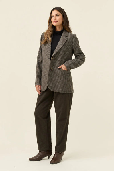 Cassidy Blazer - Charcoal