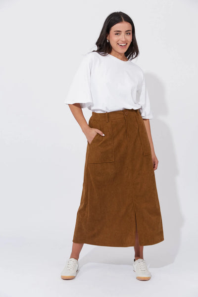 NASHVILLE SKIRT- DUNE
