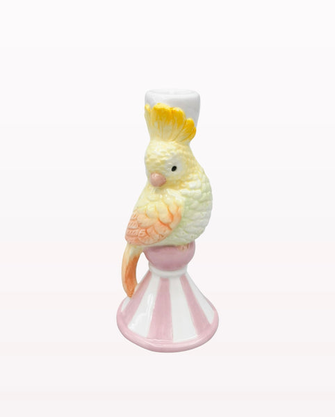 Perdy Parrot Candlestick