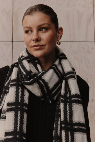 AMAN SCARF - ECRU