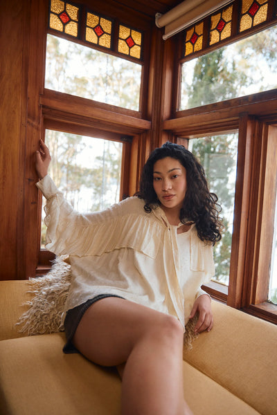 Della Blouse - Ivory
