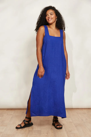 HALCYON TANK DRESS - COBALT