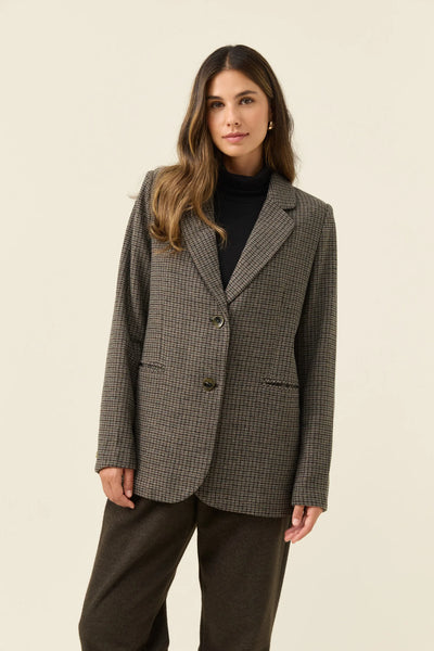 Cassidy Blazer - Charcoal