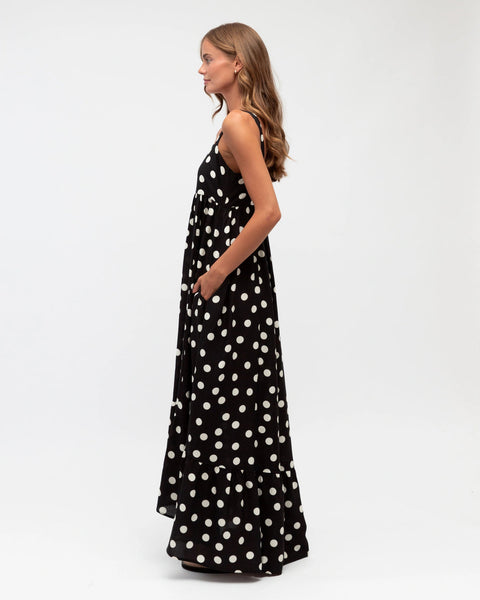 SPOT MAXI DRESS