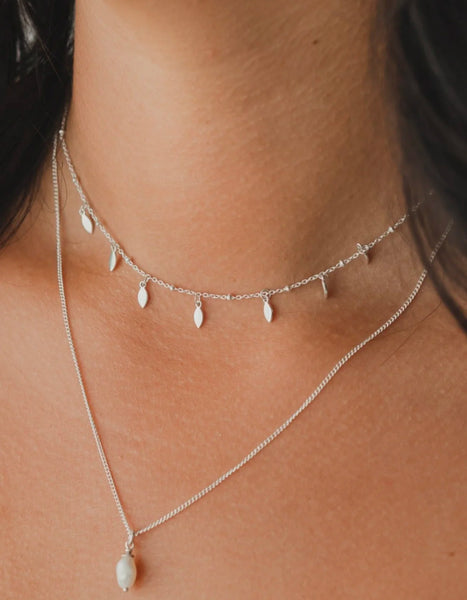 AMARA NECKLACE- SILVER