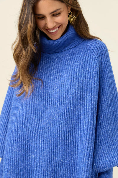 Miru Poncho - Cobalt