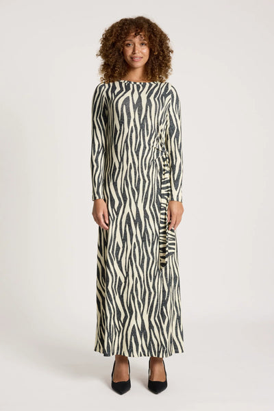 ARIA TIE MAXI DRESS - NOMAD