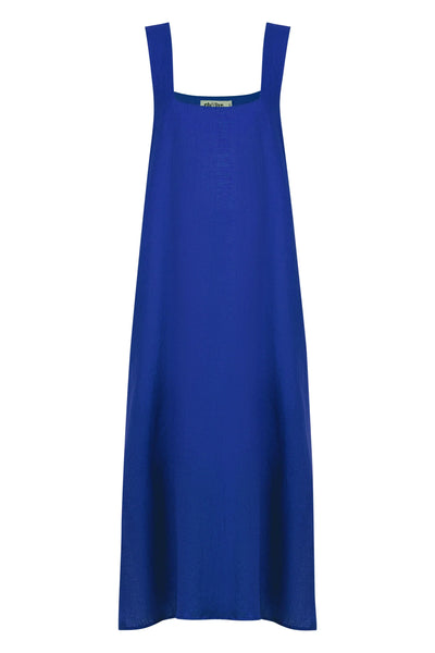 HALCYON TANK DRESS - COBALT