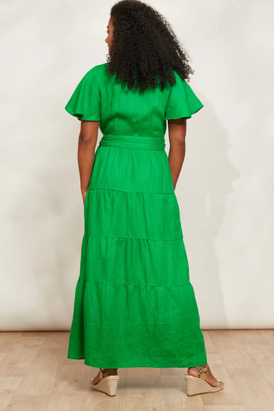 HALCYON MAXI DRESS - EMERALD