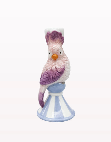 Perdy Parrot Candlestick