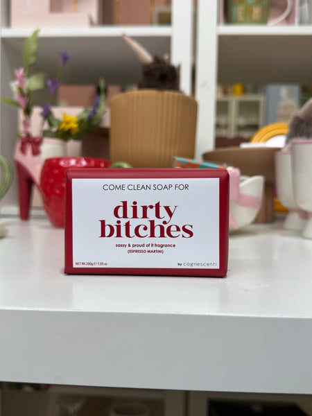 DIRTY BITCHES 200GM BAR SOAP - EXPRESSO MARTINI