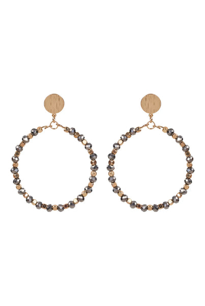 INDULGE EARRING - GOLD HOOP