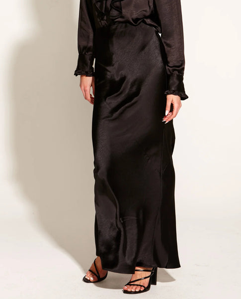 BIAS CUT MAXI SKIRT