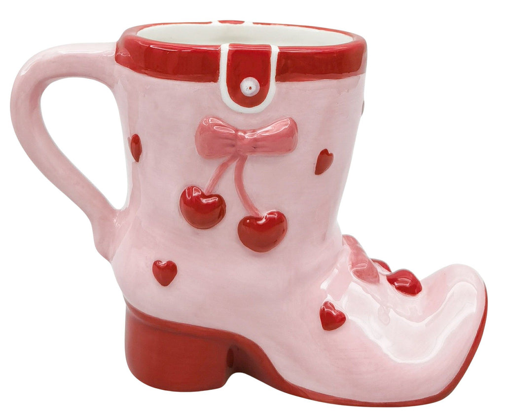 Cherry Boot Mug