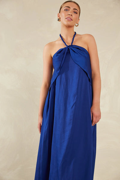 PORTOFINO HALTER MAXI- LAGO