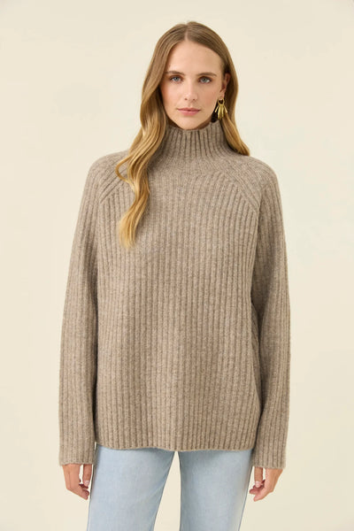 Miru KnitJumper- Taupe