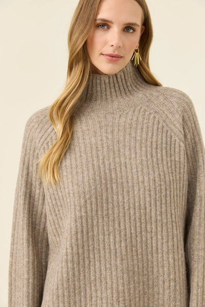 Miru KnitJumper- Taupe